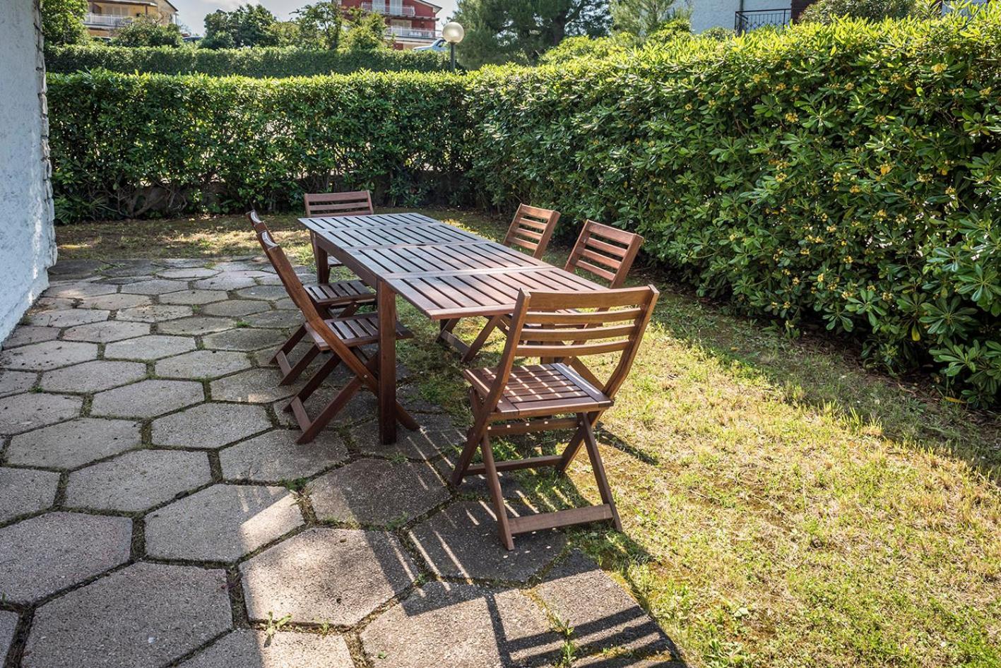 M085 - Marcelli, Trilocale Con Giardino Al Residence Mare Verde Buitenkant foto